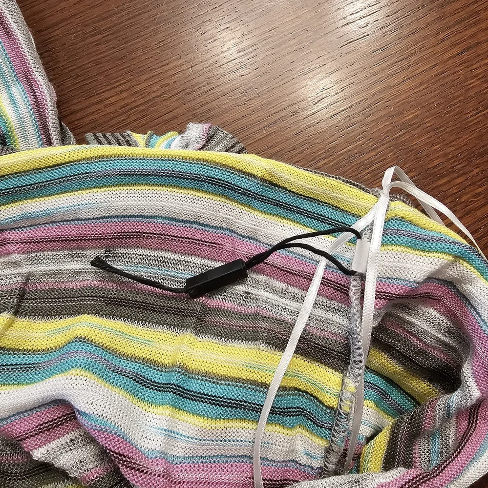 M By Missoni Y2K Sundress Multicolor Knit Size 4 - Picture 3 of 13